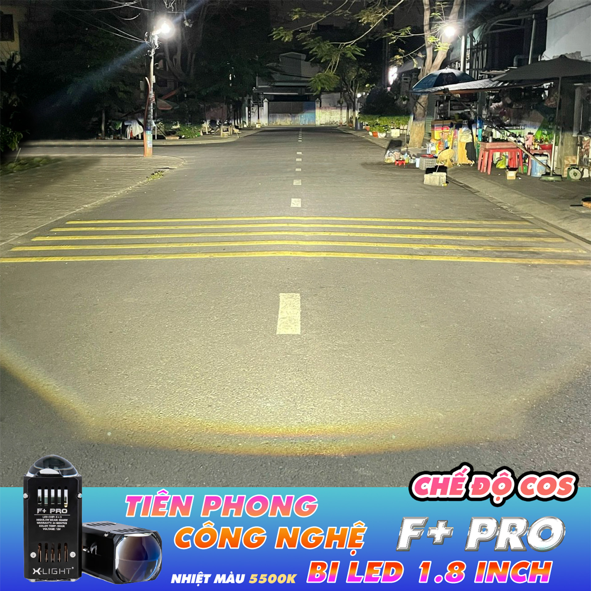 MODULE BI LED MINI X-LIGHT F+ PRO 5500K